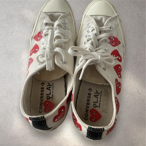 Converse Chuck 70 Low Top x Comme des Garcons Play Men’s 9 - Picture 4 of 9